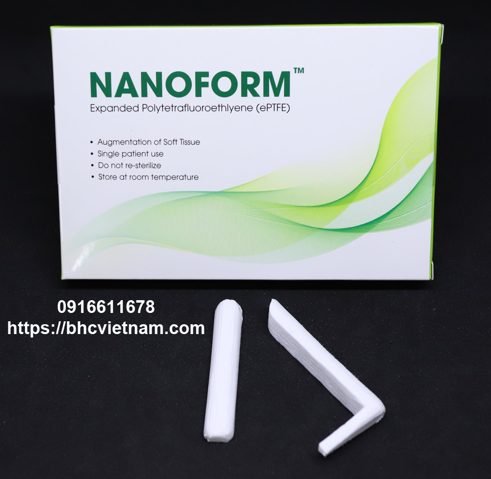 Sụn mũi nanoform có chân