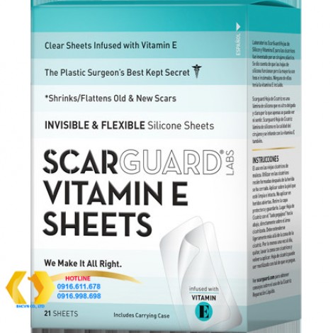 Scarsheet - Scarguard Vitamin E Sheet