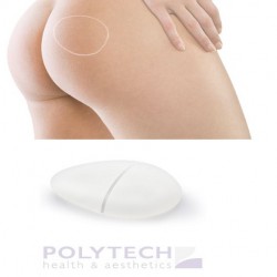Polytech Oval Gluteal Implant