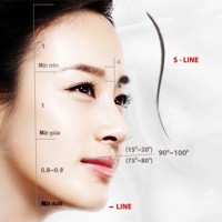 S-line ownership Korean bow simple pole with rhinoplasty at home