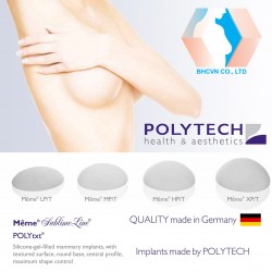 Polytech Meme Texture Breast Implant