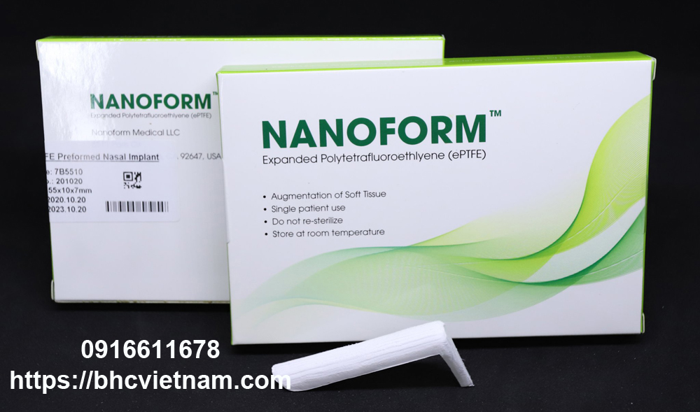 Sụn Nanoform có chân ngắn 20-23 mm